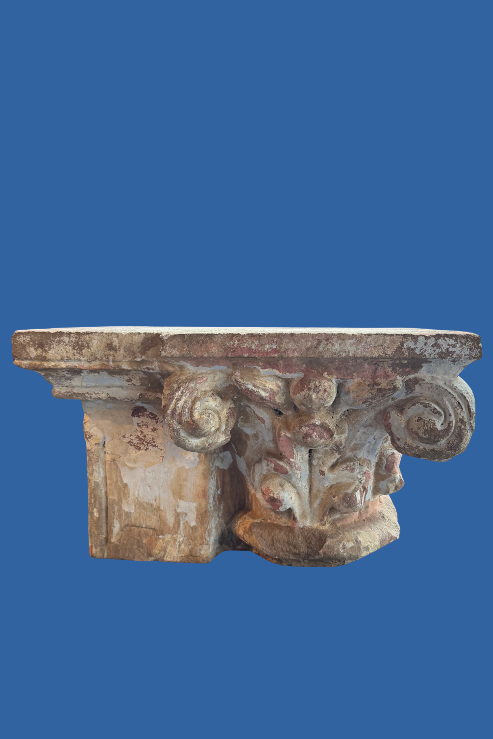 Antique Bentheim Sandstone Capital – Statement Piece or Side Table